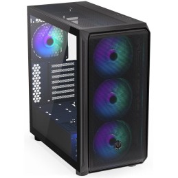 POŠKOZENÝ OBAL - Endorfy skříň Arx 700 ARGB / ATX / 4x 140 ARGB fan (až 8 fans) / 2x USB / USB-C / mesh p. / tvrzené sklo / če..