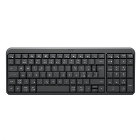 Logitech bezdrátová klávesnice K250 - GRAPHITE - CZE-SKY - INTNL