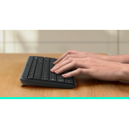 Logitech bezdrátová klávesnice K250 - GRAPHITE - CZE-SKY - INTNL
