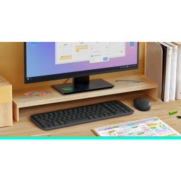 Logitech bezdrátová klávesnice K250 - GRAPHITE - CZE-SKY - INTNL