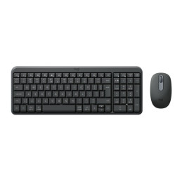 Logitech combo MK250 - MK250 - GRAPHITE - US INT'L - 2.4GHZ/BT - INTNL