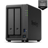 Synology DiskStation DS725+, 2-bay NAS, CPU DC AMD Ryzen R1600 64bit, RAM 4GB, USB-C, LAN 1x 2.5GB + 1x 1Gb