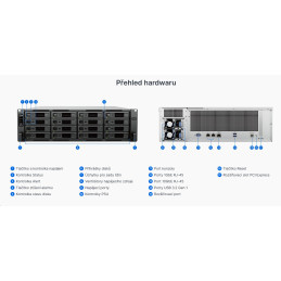 Synology RackStation RS2825RP+ 16-bay NAS, rack 3U