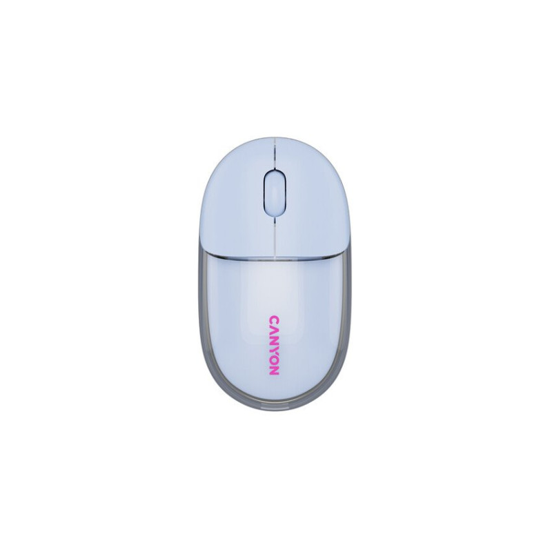 CANYON mouse OnClick 24 BT/ Wireless Transparent/Blue