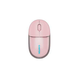CANYON mouse OnClick 24 BT/ Wireless Transparent/Pink
