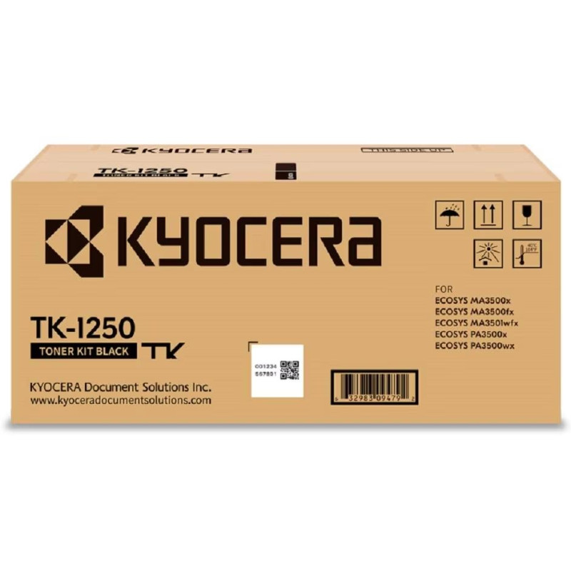 Kyocera Toner na 3 000 A4 (při 5% pokrytí), pro PA3500x/wx, MA3500x/fx, MA3501wfx