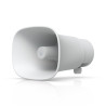 Ubiquiti UniFi AI Horn Speaker, venkovní PoE reproduktor s AI funkcemi, bílý