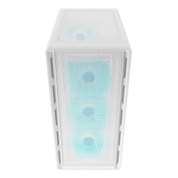 COUGAR PC skříň AIRFACE PURE PRO White Mid Tower Mesh Front Panel 3 x 120mm ARGB Fan, Rear Panel 1x 120mm ARGB Fan