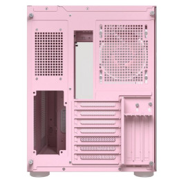 COUGAR PC skříň FV150 RGB Pink Mid tower Dual-Chamber ATX glass, 4x 120mm ARGB fans