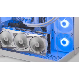 COUGAR PC skříň FV150 RGB Pink Mid tower Dual-Chamber ATX glass, 4x 120mm ARGB fans