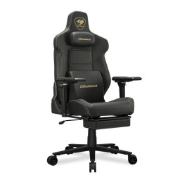 COUGAR herní židle ARMOR EVO M - černá/gold - s podnožkou