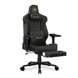 COUGAR herní židle ARMOR EVO M - černá/gold - s podnožkou