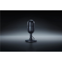RAZER herní mikrofón Seiren V3 Mini - Black, Ultra-compact Streaming microphone