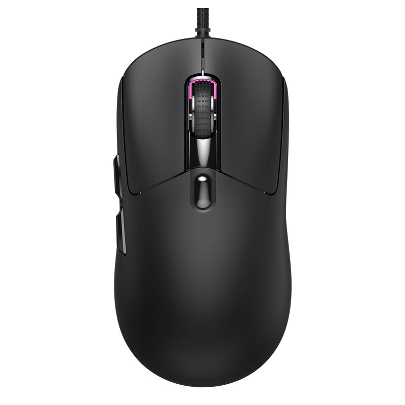 COUGAR herní myš drátová MINOS NEO BLACK, 6 tl., čip PixArt 3327, 6000dpi, 220 IPS, 63g, USB-A, Ultraflex kabel 1.8m