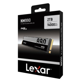 Lexar SSD NM-990 PCle Gen5x4 M.2 NVMe - 2TB (čtení/zápis: 14000/10000MB/s)