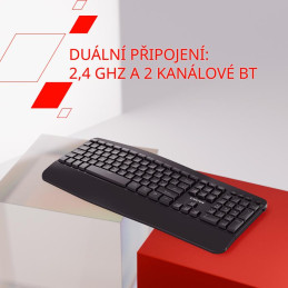 CANYON keyboard HKB-W6 Wireless Black