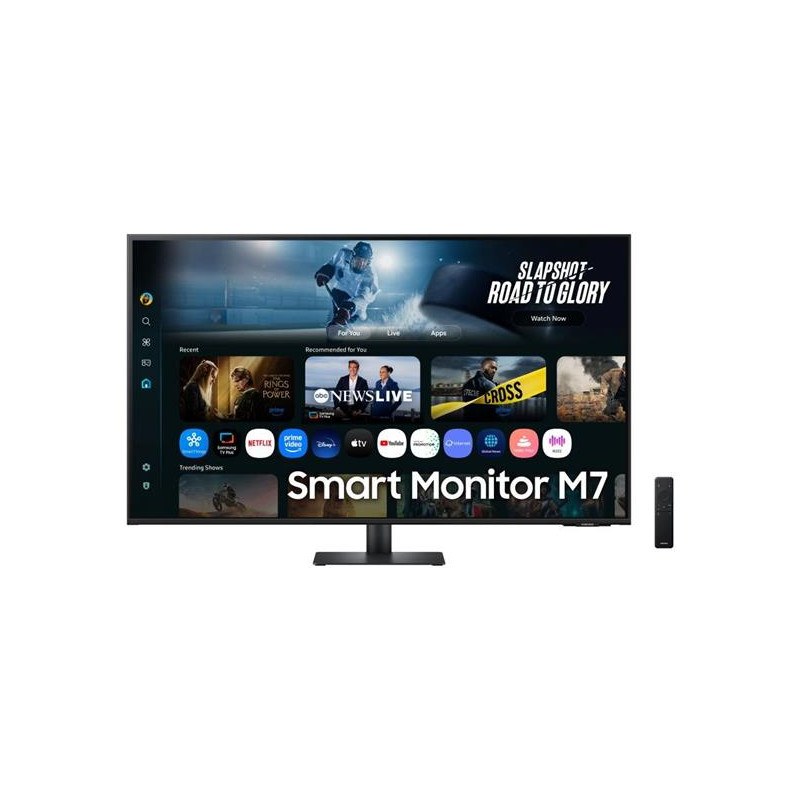 Samsung Smart Monitor M7 (M70F) 43" LED VA 3840x2160 Mega DCR 4ms 300cd HDMI USB-C(65W) Wifi repro