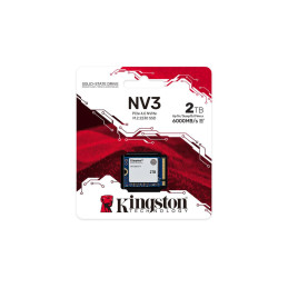 Kingston SSD 2000GB NV3 NVMe™ PCIe M.2 2230 (ctení/zápis: 6000/5000MB/s,)