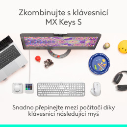 Logitech MX Master 4 - PALE GREY - EMEA