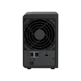 Synology DiskStation DS225+, 2-bay NAS, CPU QC Celeron J4125 64bit, RAM 2GB, 2x USB 3.2, LAN 1x 2.5GB + 1x 1Gb