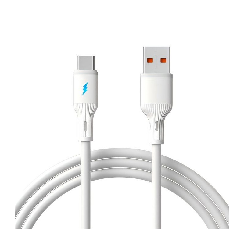 Akyga USB A / USB C ver. 2.0, silikon, LED dioda, 1m