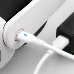 Akyga USB A / USB C ver. 2.0, silikon, LED dioda, 1m