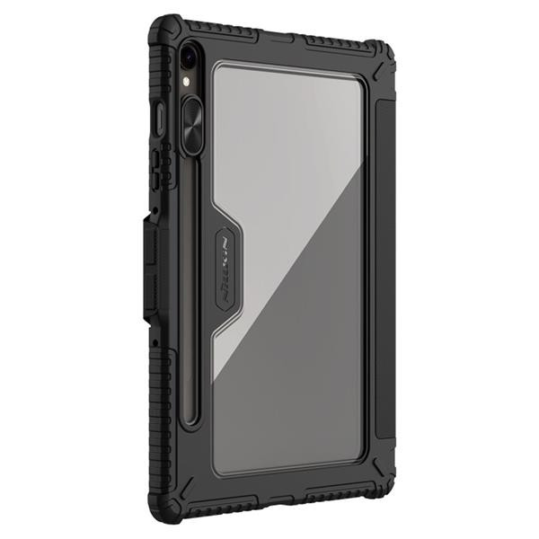 Samsung Nillkin Bumper PRO Protective Stand Case Multi-angle pre Samsung Galaxy Tab S9/S10 FE, čierny