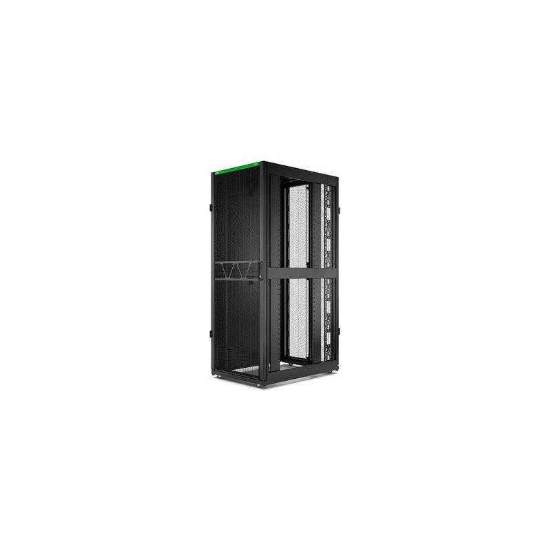 APC NetShelter SX, Server Rack Enclosure, Gen 2, 42U, 1991H x 750W x 1070D mm, with Sides, Black