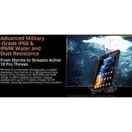 BLACKVIEW Rugged Tab Active 10 Pro 10.95",BLACK,MT6878 Octa 2.5GHz,12GB/512GB,NFC,FHD+1920x1200(90Hz),30000mAh,Andr 14