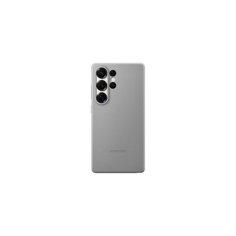 SAMSUNG Ochranný kryt z vegánskej kože pre Galaxy S25 Ultra sivý