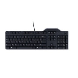 Dell KB-813 Smartcard Reader USB Keyboard Black German (QWERTZ)