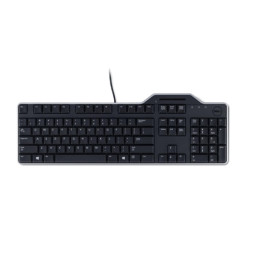 Dell KB-813 Smartcard Reader USB Keyboard Black German (QWERTZ)