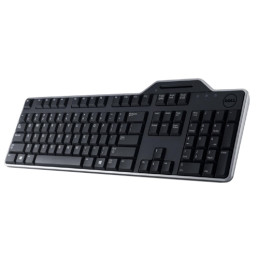 Dell KB-813 Smartcard Reader USB Keyboard Black German (QWERTZ)