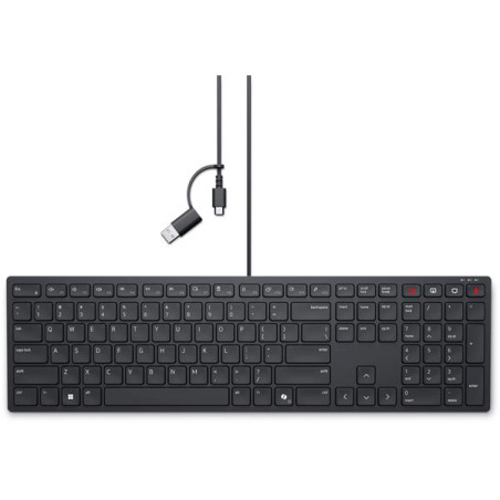 Dell Pro Wired Collaboration Keyboard - KB525C - Czech/Slovak (QWERTZ)