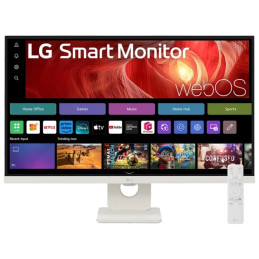 LG 32U721SA-W 32"W VA 3820x2160 5ms 5M:1 250cd HDMI USB-C(60W) Smart WebOS