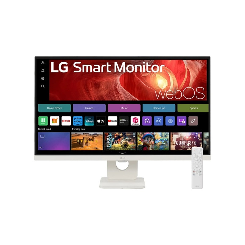 LG 32U721SA-W 32"W VA 3820x2160 5ms 5M:1 250cd HDMI USB-C(60W) Smart WebOS