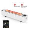AENO FH1S Chytré Topení,konvekce + efekt plamene, 2000W, Bílá