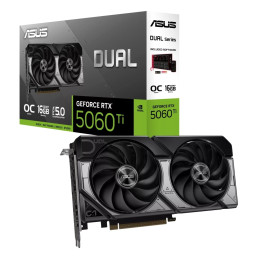 VGA ASUS Dual GeForce RTX 5060 Ti 16GB GDDR7 OC