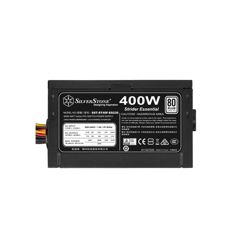 SilverStone 80 PLUS 230V EU 400W ATX zdroj