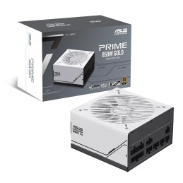 Zdroj ASUS PRIME 850W ATX 3.1 White - 850W, 80+ Gold, modular