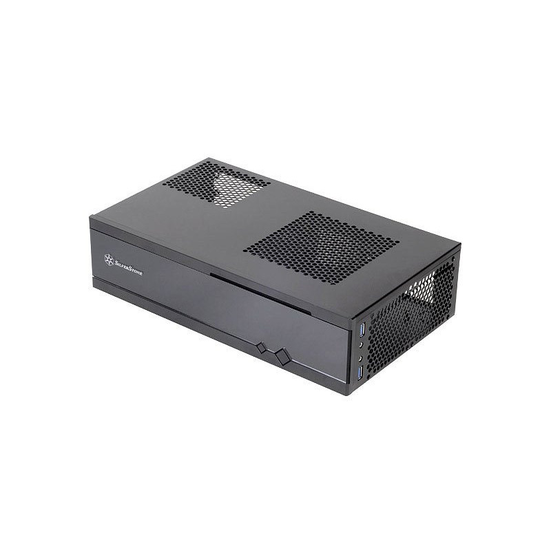 SilverStone ML05, Mini-ITX, SFX, 2.5" HDD/SSD,černá