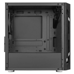 SilverStone FARA H1MB, Micro-ATX skříň, Honeycomb vzor, ocel, černá