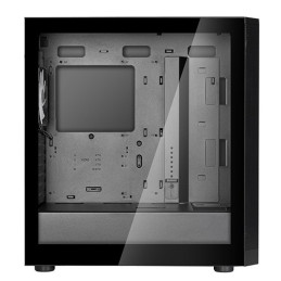 SilverStone FARA 514X, Midi-Tower skříň, 4x RGB větráky v balení, podpora 2x 360mm radiátoru, černý