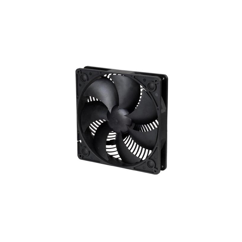 Silverstone AP181, 3pin, 52.4 / 78.68 / 100.27 CFM,černý