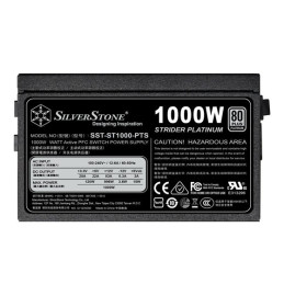 SilverStone Strider ST1000-PTS, ATX zdroj 1000W, modulární, 80+ Platinum