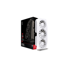 VGA XFX Mercury AMD Radeon RX 9060 XT OC 16GB GDDR6 Gaming edition, white