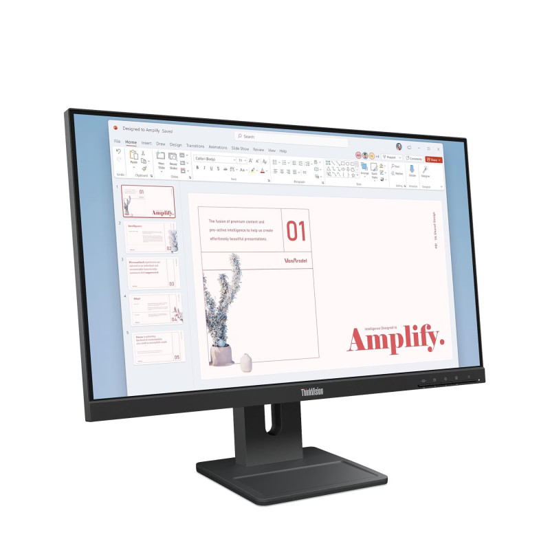 Lenovo E24-40, 23.8", IPS, 16:9, 1920 x 1080, 3R