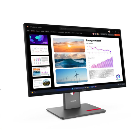 Lenovo P24Q-40, 23.8", IPS, 16:9, 2560 x 1440, 3R