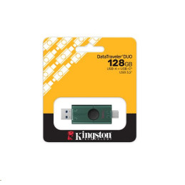 Kingston flash disk 128GB DT Duo G2 USB-A + USB-C 3.2 Gen 1