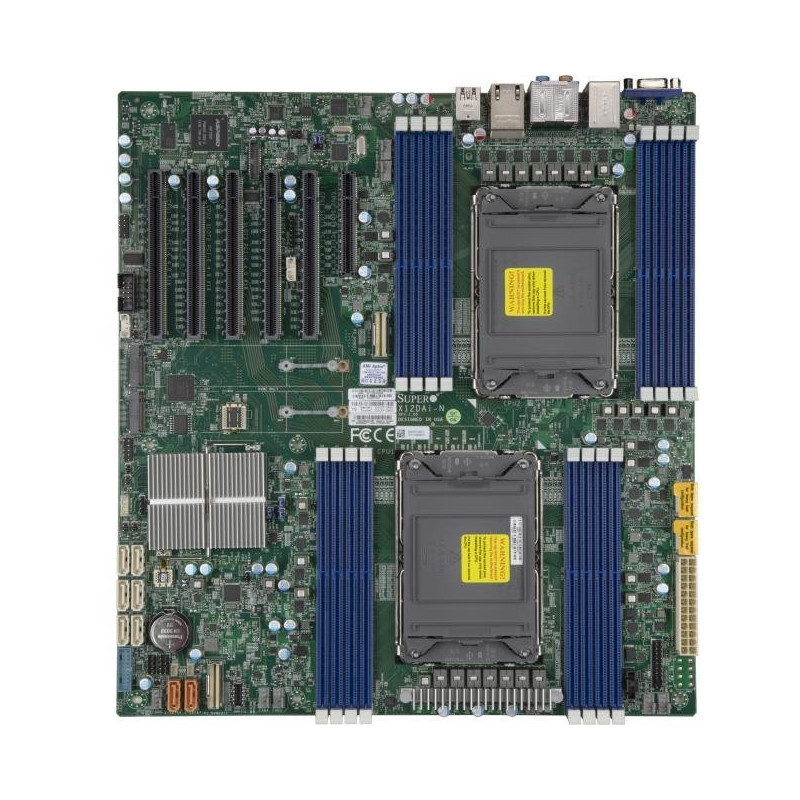 SUPERMICRO MB 2xLGA4189, iC621A, 16x DDR4 ECC, 4xNVMe, 10xSATA3, 2x M.2, 6x PCIe4.0, 2x 1Gb LAN,IPMI